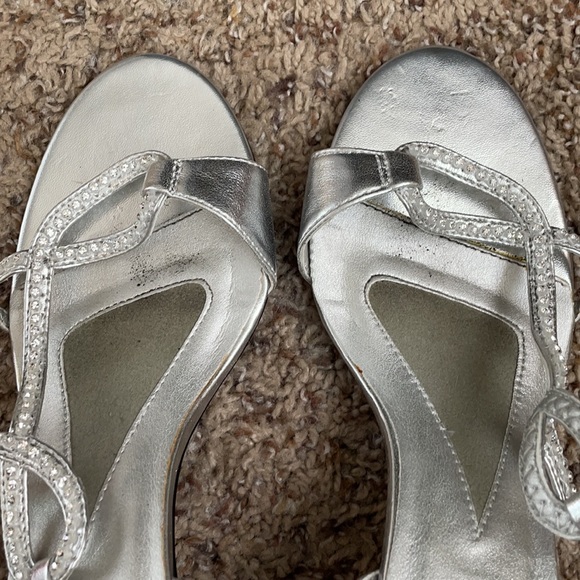 Silver Dress Heels - Picture 10 of 10